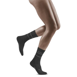 CEP Reflective Compression Mid-Cut Socks