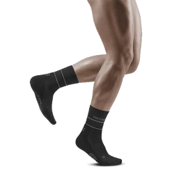 CEP Reflective Compression Mid-Cut Socks